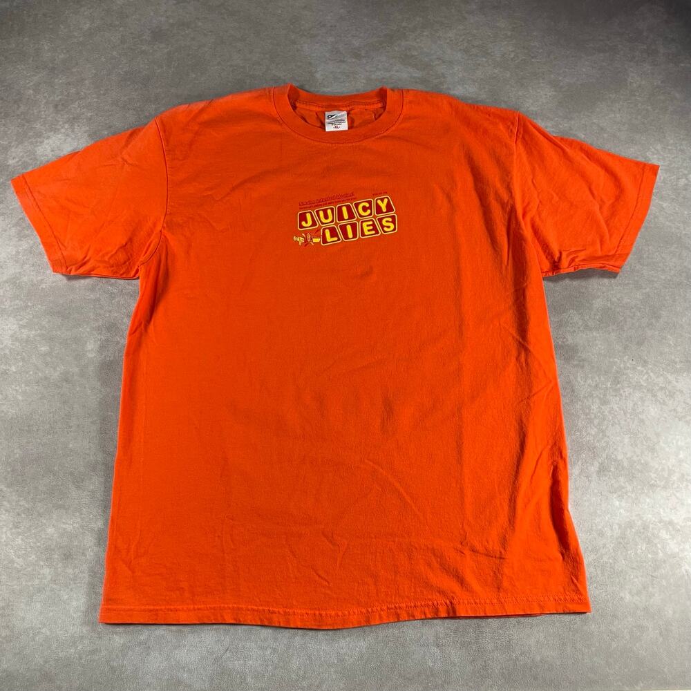 90’s Y2K Juicy Lies Smoke Infested Movies! Promo T-shirt XL